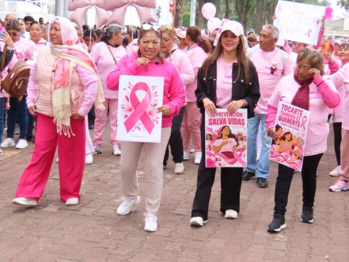 caminata día rosa Texcoco