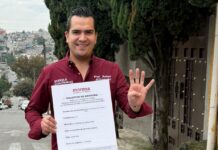 Se registra Enrique Contreras como aspirante a la Coordinación Municipal de la 4T en Atizapán de Zaragoza