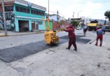 Refuerza bacheo Toluca con programa permanente
