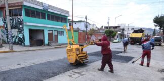 Refuerza bacheo Toluca con programa permanente